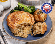 Load image into Gallery viewer, Wensleydale Mature Cheddar, Smoked Applewood & White Onion (V) (Box of 6 x 250g)