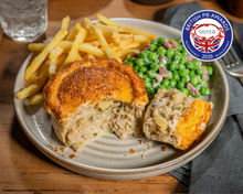 Load image into Gallery viewer, Extra Mature Cheddar, Smoked Applewood & White Onion (V) (Box of 6 x 250g)