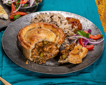 Load image into Gallery viewer, Chicken Saag & Bombay Potato Pie (Box of 6 x 250g)