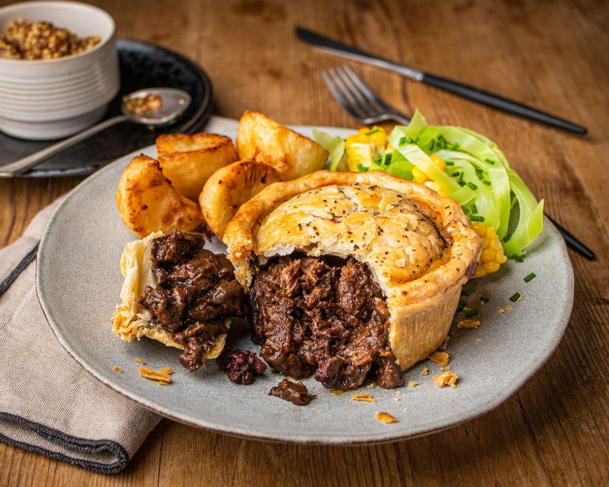 Yorkshire Steak & Black Pudding Pie (Pack of 6 x 250g) Yorkshire