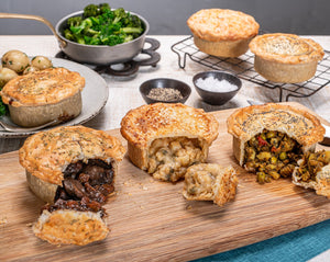 Award Winning Mixed Vegetarian & Vegan Pies Selection - Yorkshire Handmade Pies