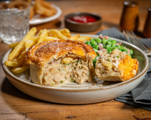 Load image into Gallery viewer, Extra Mature Cheddar, Smoked Applewood &amp; White Onion (V) (Box of 6 x 250g)
