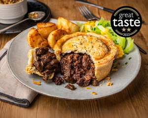 Yorkshire Steak & Black Pudding Pie (Box of 6 x 250g)