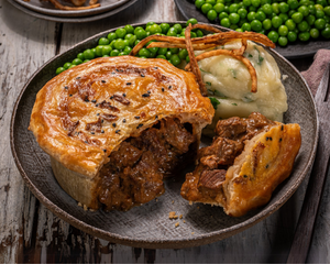 *NEW* Limited Edition Yorkshire Steak, Filey Bay Whisky & Peppercorn Sauce Pies (6 x 250g)