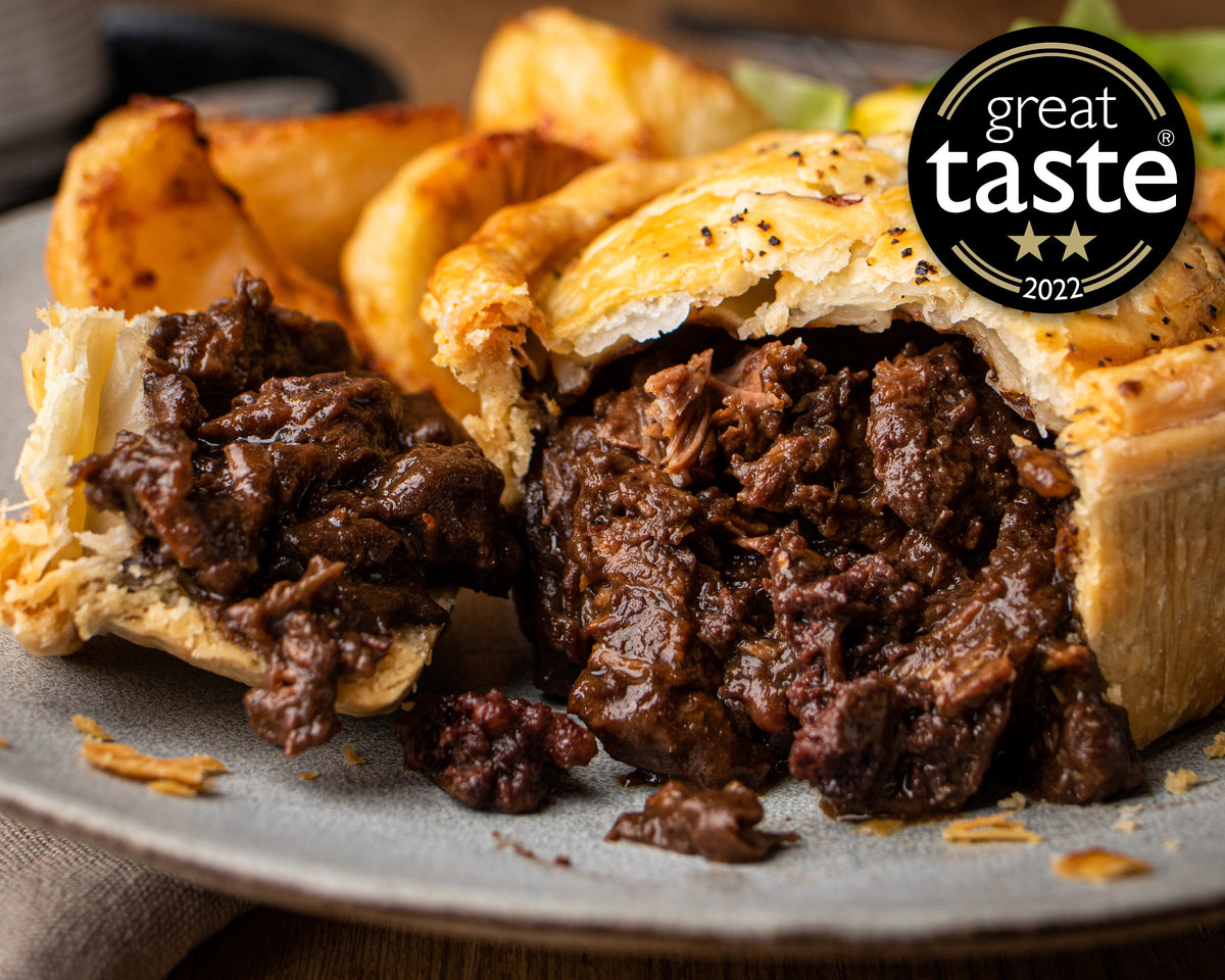 Yorkshire Steak & Black Pudding Pie (Pack of 6 x 250g) Yorkshire